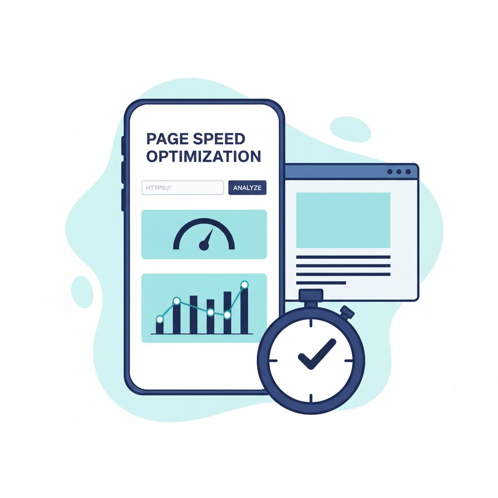 Website speed optimization dashboard showing improved performance metrics for Vancouver business growth